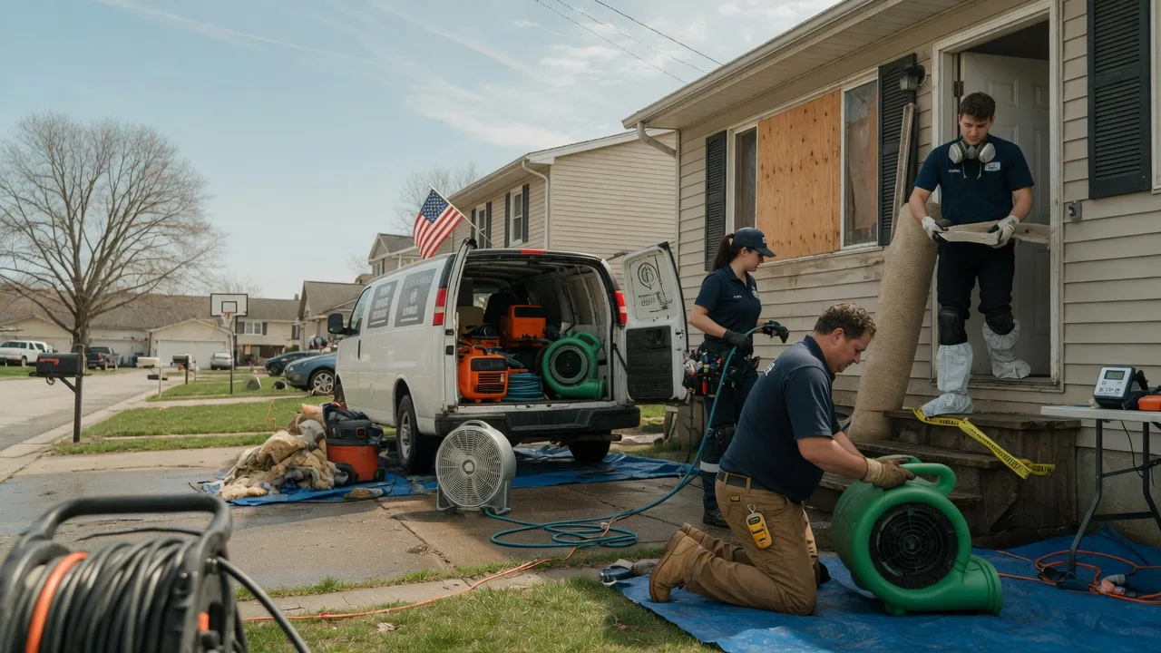 Water Damage Restoration in Hatley, WI near me